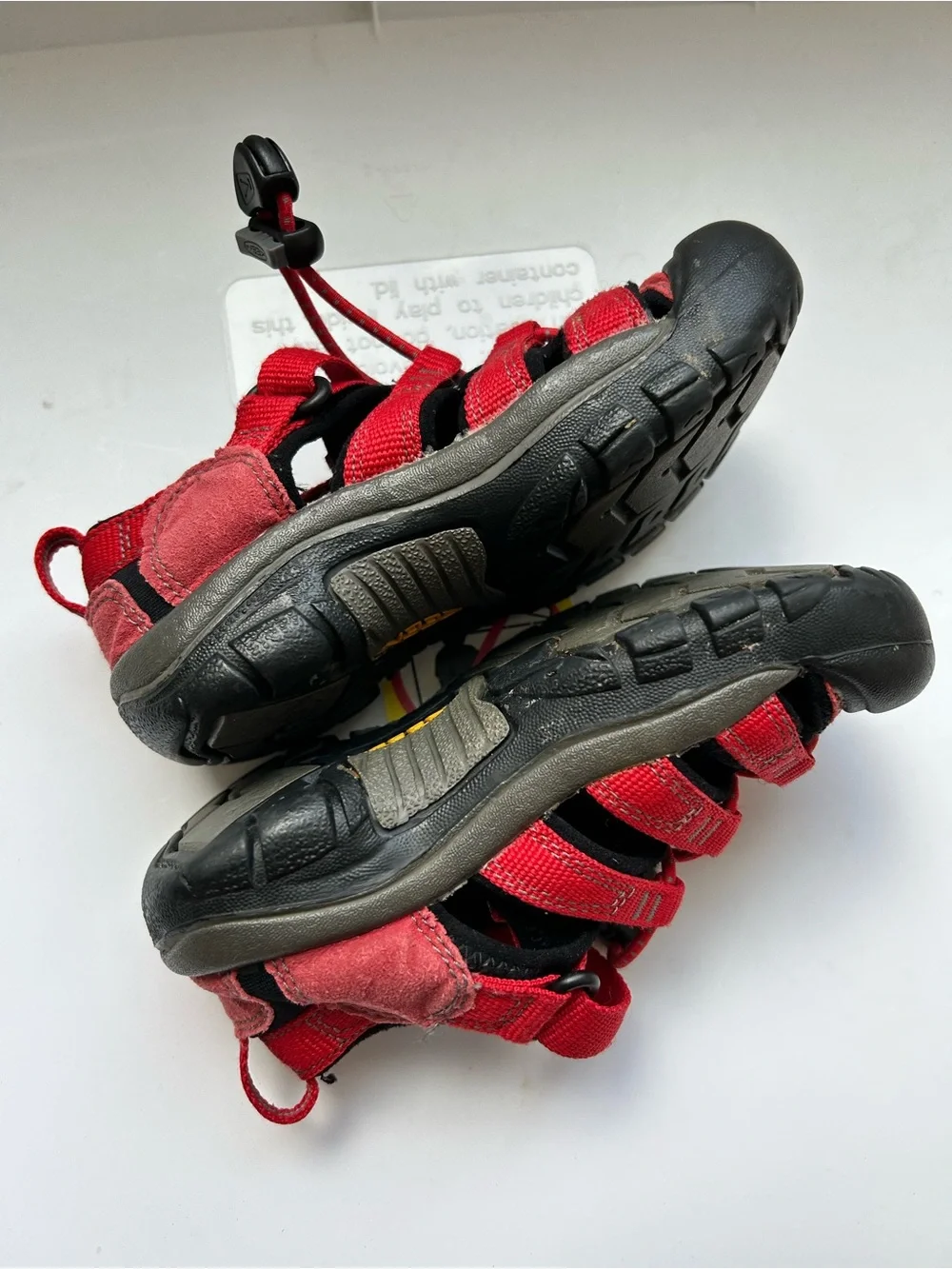 KEEN Newport H2 Toddler Sandals Size 10 - Racing Red Waterproof - Hiking Water S
